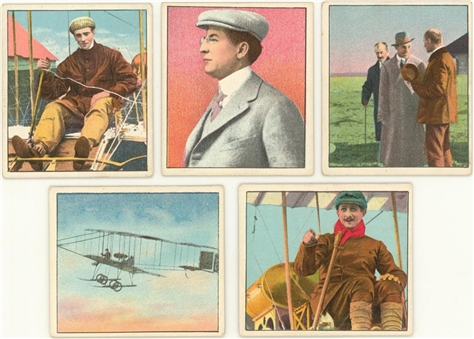 1911 T38 Union Cigar Stores "The Aviators" Complete Set (25)